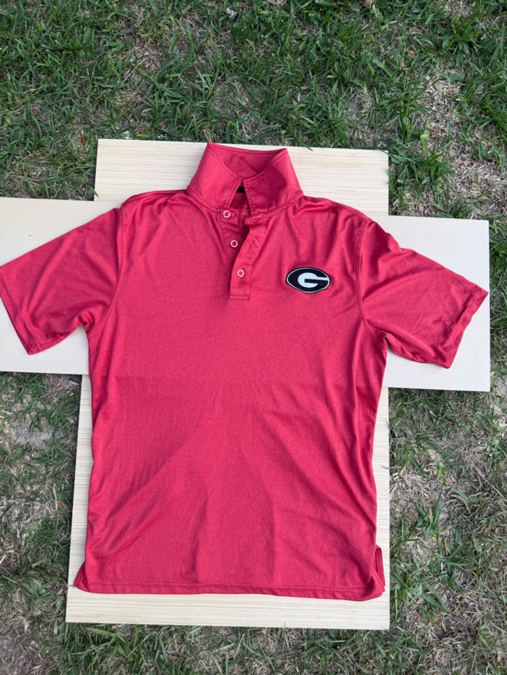 Georgia Bulldogs Red Polo